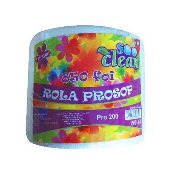 Rola prosop Soo Clean 850 foi, 1.6kg (6buc) Produse 118,85 RON