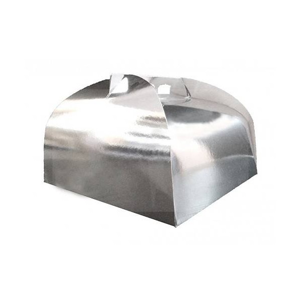 Cutii carton argintii 25cm (25buc)