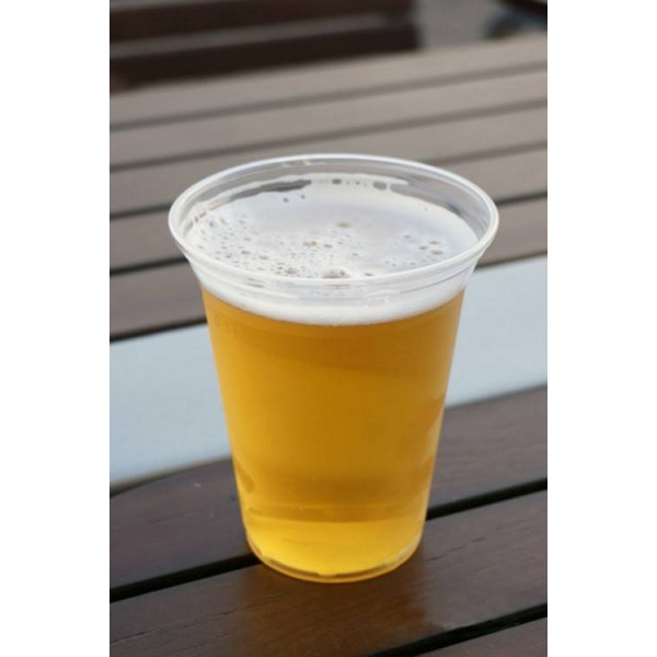Pahar plastic bere 500ml Produse 0,16 RON