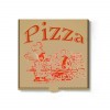 Cutii pizza 32cm kraft (100 buc)