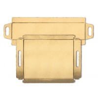 Tavite metalizate cu maner 22x28cm (100buc)