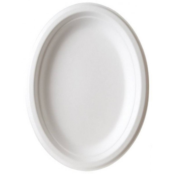 Farfurii BIO ovale D26cm (100buc) Produse 46,29 RON
