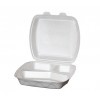 Caserole albe 3 compartimente (100buc)