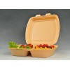Caserole bej 2 compartimente (100buc)