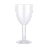 Pahare vin cu picior transparent 150ml (100buc) Produse 95,49 RON