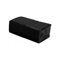 Servetele 33x33cm, 2 strat, negre (250buc)