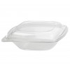 Caserola patrata transparenta 750cc (50buc)