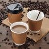Pahar 235ml - 8oz dublu D80 (25buc)