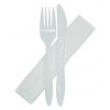 Set BIS ECO Furculita+Cutit+Servetel (100buc)
