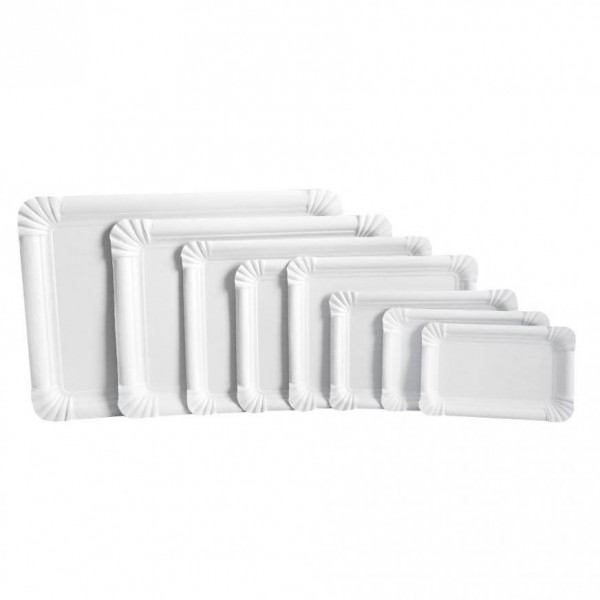 Tavite carton alb T6 (100buc) Produse 10,71 lei