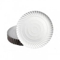 Tavite albe 23cm (100buc)