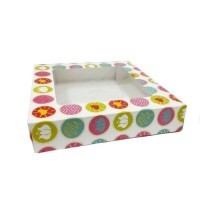 Cutii colorate cu fereastra 25x25x5cm (50buc) Produse 176,76 RON