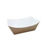 Barcuta mica kraft/alb (150buc)
