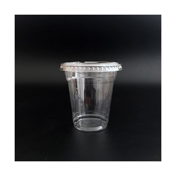 Set lux pahare + capac plat, 78mm, 250|300ml (50buc) Pahare fresh 23,86 RON