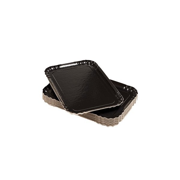 Tavite carton negru 18x24cm (100buc) Tavite dreptunghiulare 77,60 RON