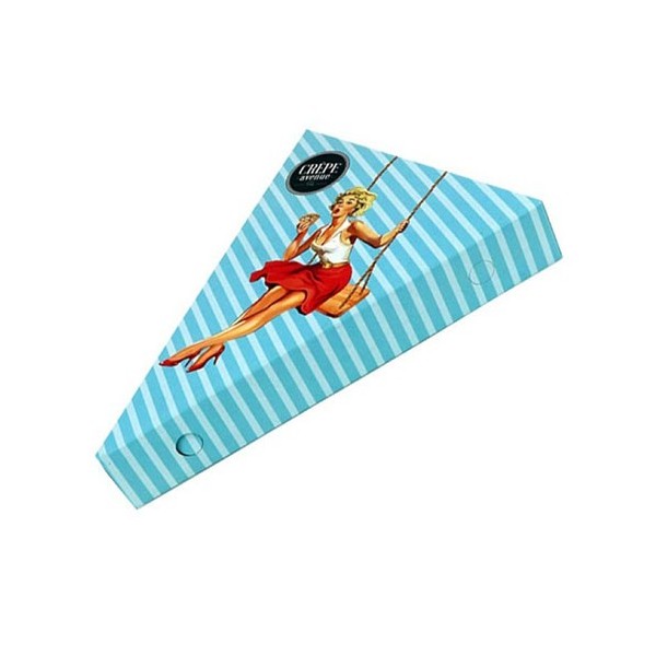 Triunghi carton blue, clatite, 26*19*4 cm (10kg) Hot dog | Clatite 147,41 RON