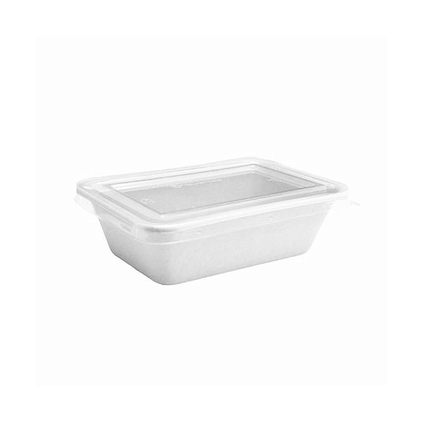 Tava BIO cu capac, 950ml|32oz (100buc) Biodegradabile 83,40 RON