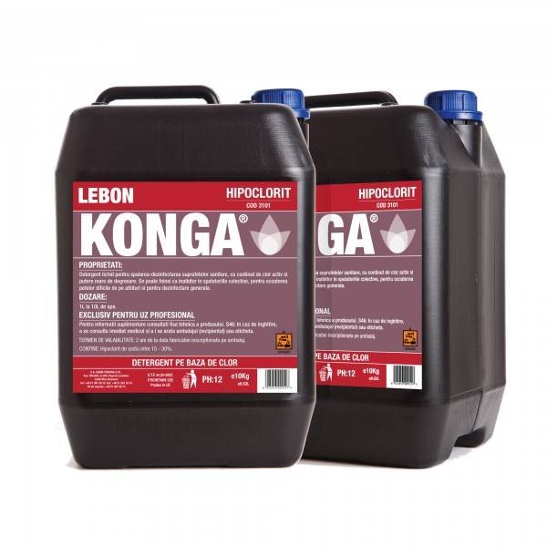 Konga Clor parfumat 10 L Produse 46,09 RON